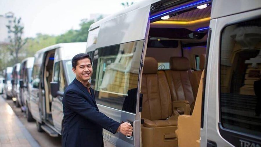 Luxury bus Hanoi to Halong