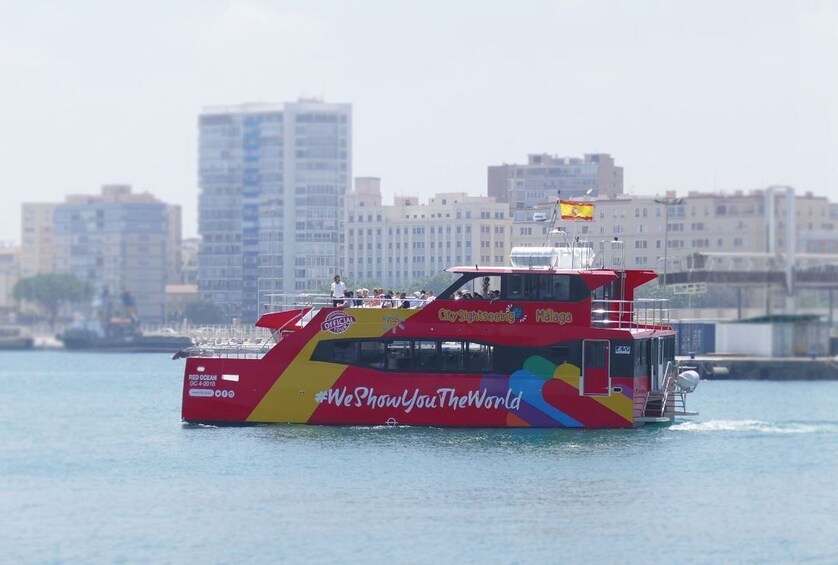 City Sightseeing Malaga: 1-Hour Boat Tour 