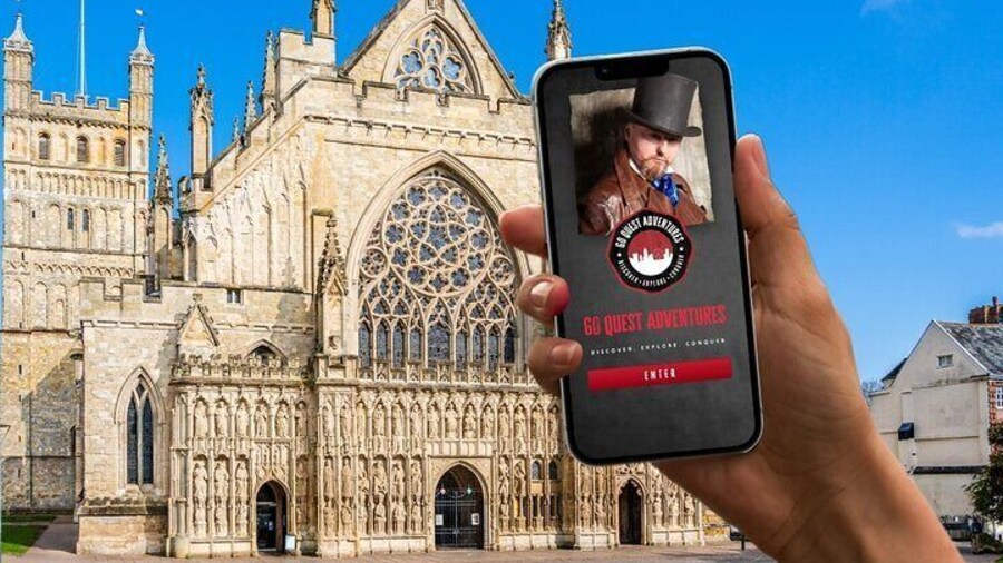 Exeter - Self Guided City Walk & Interactive Treasure Hunt