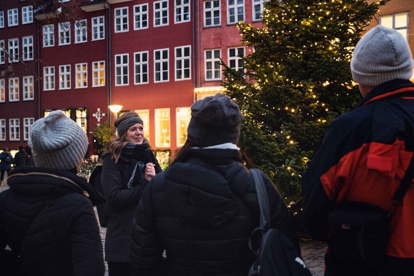 Picture 1 for Activity Copenhagen: Christmas Walking Tour with Treats and Drinks