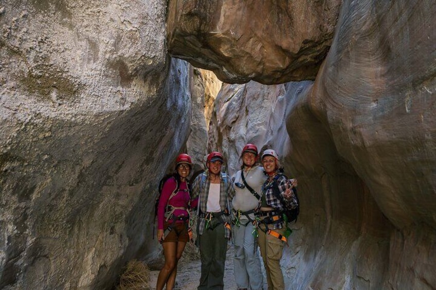 Big Floating Rock in Canyon