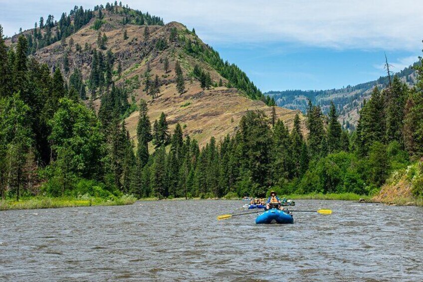 Half Day Guided Rafting Excursion in Wallowa River