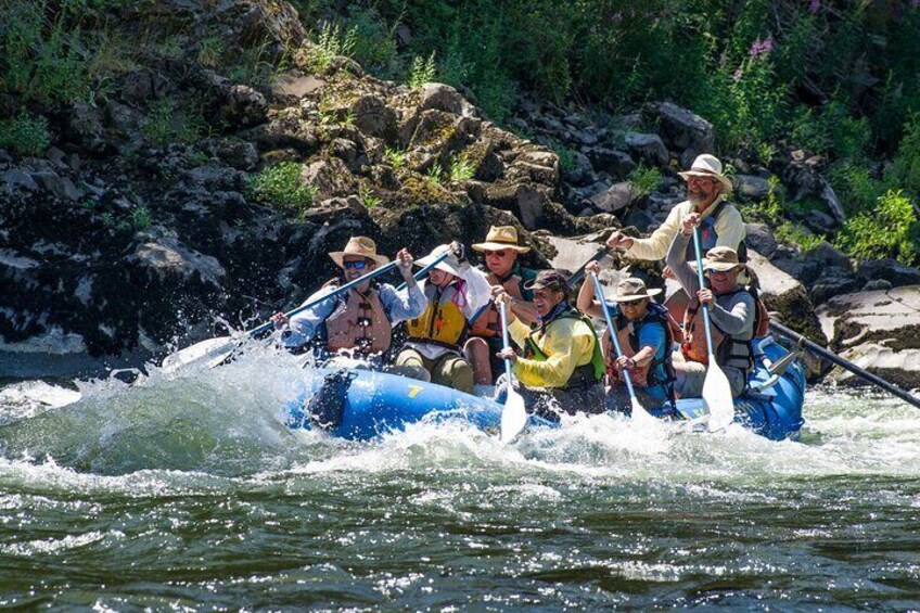 Half Day Guided Rafting Excursion in Wallowa River
