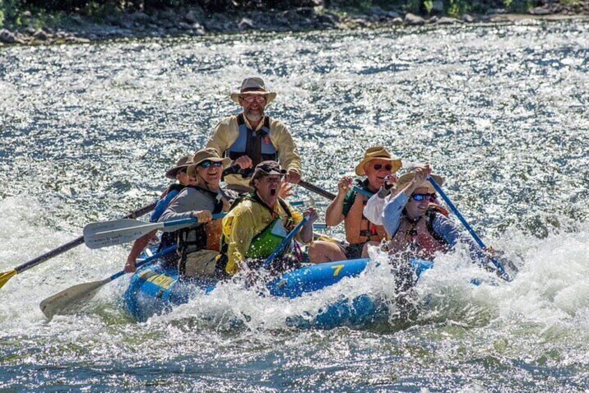 Half Day Guided Rafting Excursion in Wallowa River