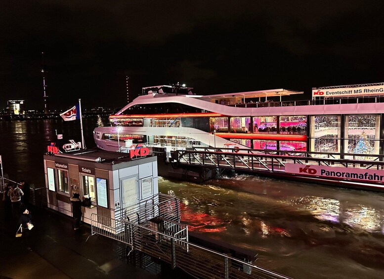 Picture 3 for Activity Düsseldorf: Winter Afternoon Boat Cruise on the Rhine