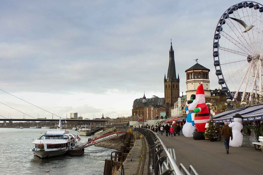 Picture 1 for Activity Düsseldorf: Winter Afternoon Boat Cruise on the Rhine