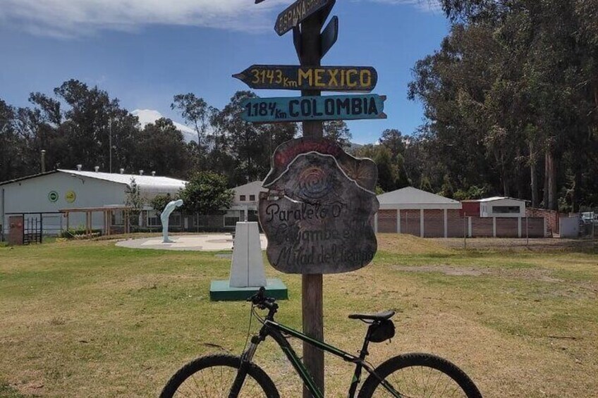 Small-group Middle of the World Mountain Bike Tour from Quito