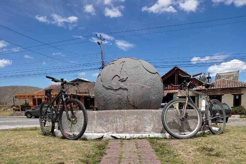 Small-group Middle of the World Mountain Bike Tour from Quito