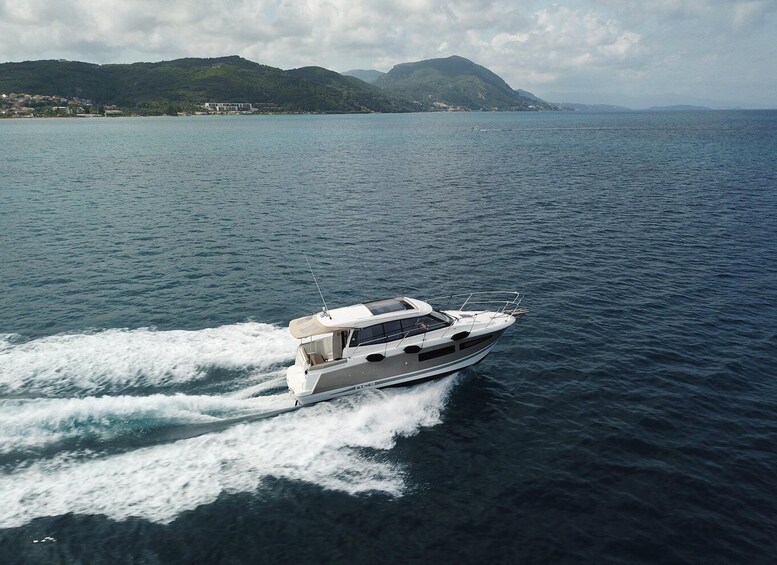 Picture 2 for Activity Corfu : Private Motor-Yacht Cruise with Corfu Town Views