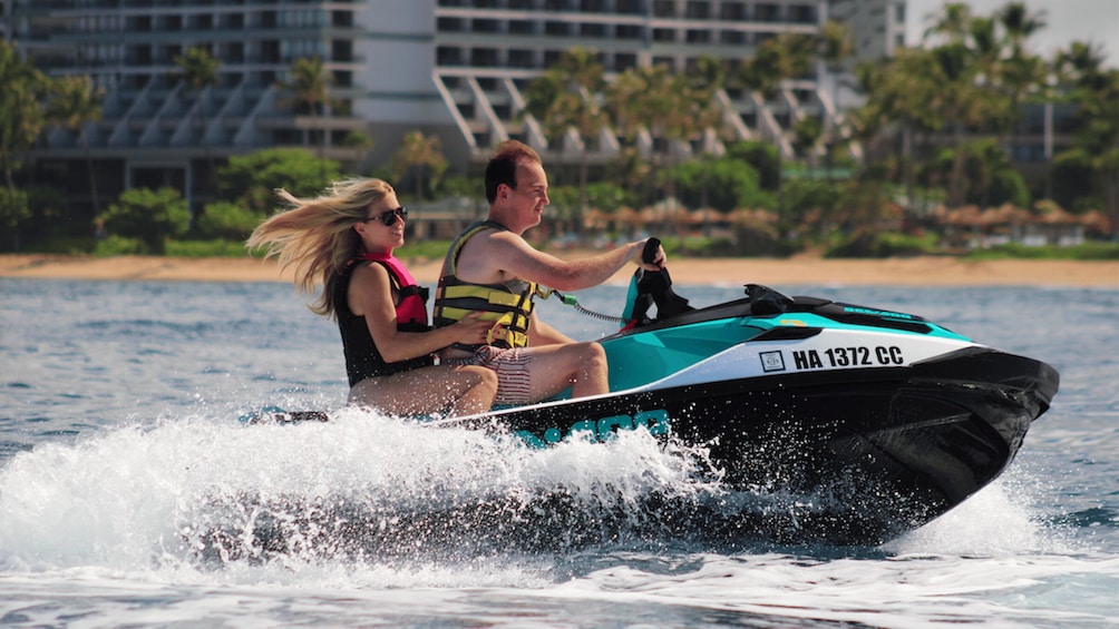 Picture 16 for Activity Kaanapali Beach: Jet Ski or Flyboard Rental Tours