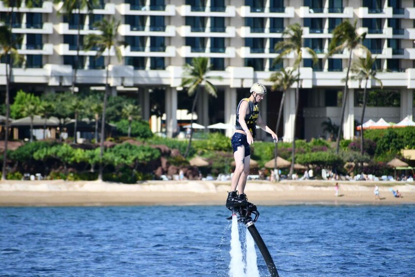 Picture 2 for Activity Kaanapali Beach: Jet Ski or Flyboard Rental Tours