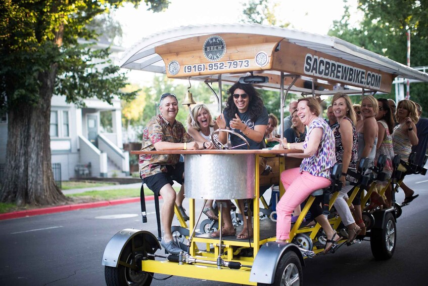 Picture 3 for Activity Sacramento: Pedal Bar Tour with 2 Stops