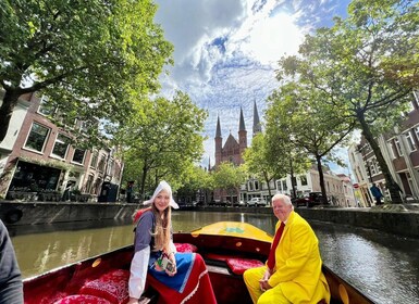 Gouda: Open Boat City Canal Cruise