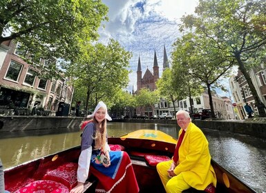 Gouda: Open Boat City Canal Cruise