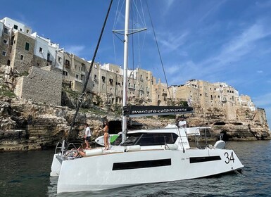 Catamaran privé excursion à Polignano a Mare