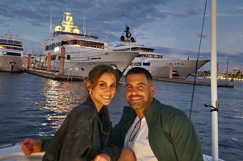Plan the perfect date and book a boat for the day, afterwards stop for diner at one of many area restaurants.
