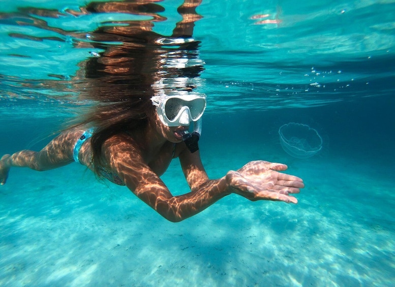 Picture 3 for Activity Snorkeling trip with Motor Boat around Agia Pelagia