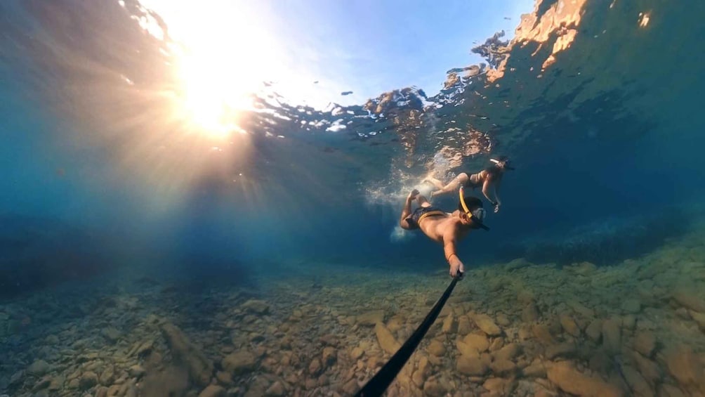 Picture 1 for Activity Ligaria: Snorkeling trip with Motor Boat around Agia Pelagia