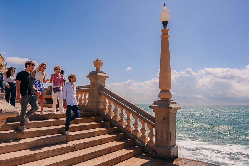 Sitges Day Trip: Sailboat Cruise, Winery Visit & Guided City Tour 
