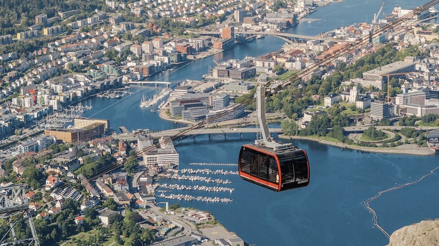 Picture 6 for Activity Bergen: Round-Trip Ulriken Cable Car Ticket