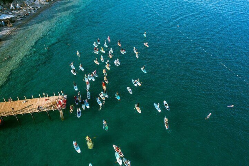 Mediterranean Adventure SUP Surfing in Antalya