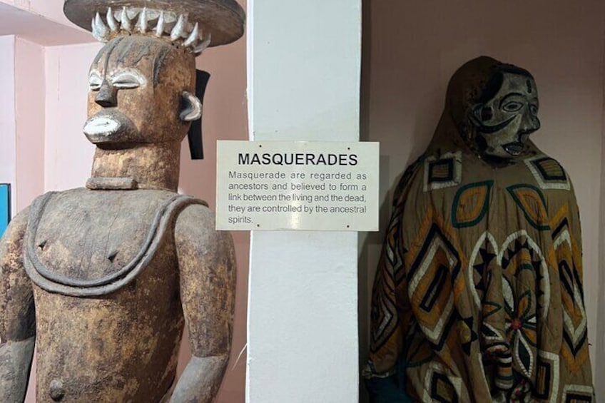 Masquerades at the National Museum, Lagos