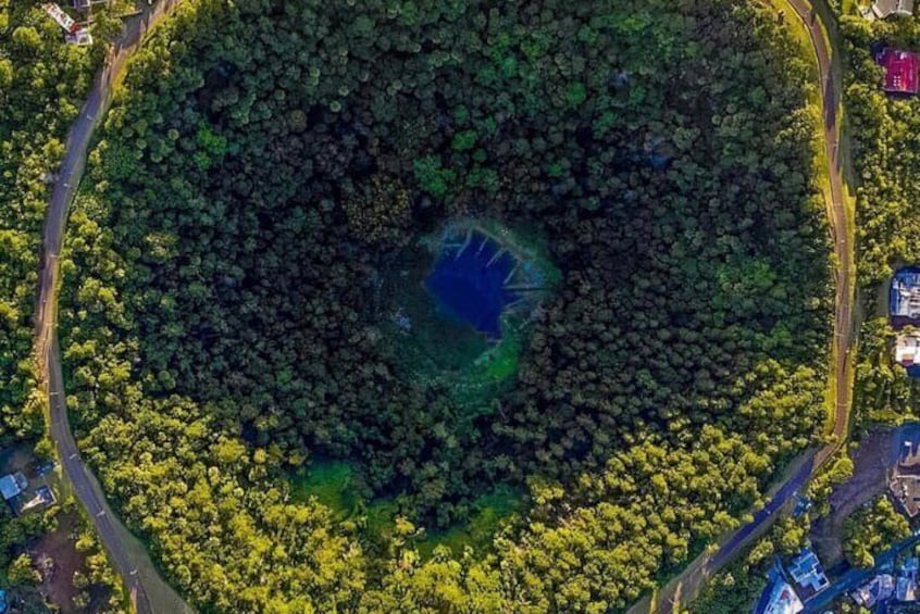 Troux Aux Cerfs Volcano TOP VIEW