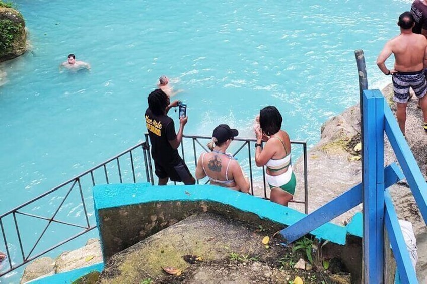 Blue Hole Adventure and Ocho Rios Highlight Falmouth Jamaica