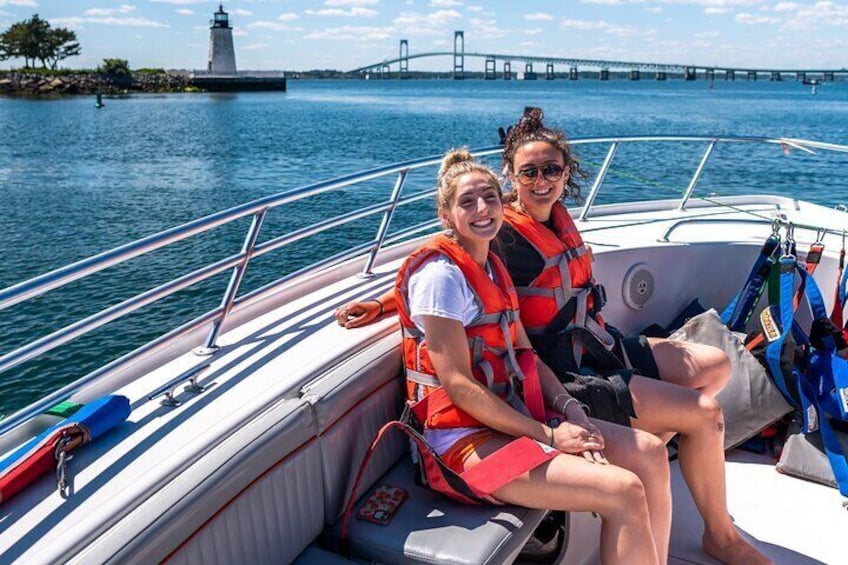 Enjoy the sights and boat ride