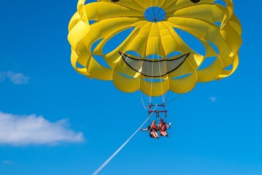 Parasailing in Newport, Rhode Island