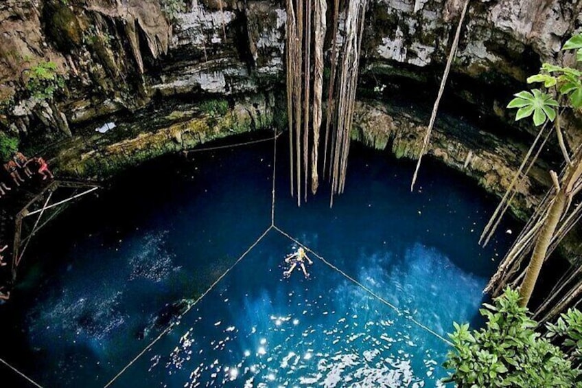 Private Tour Ekbalam Mayan Palace Cenote Valladolid All Inclusive