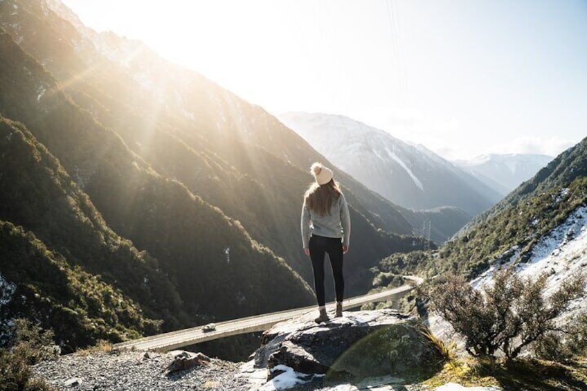 Christchurch to Franz Josef via Hokitika 1 Way Small Group Tour 