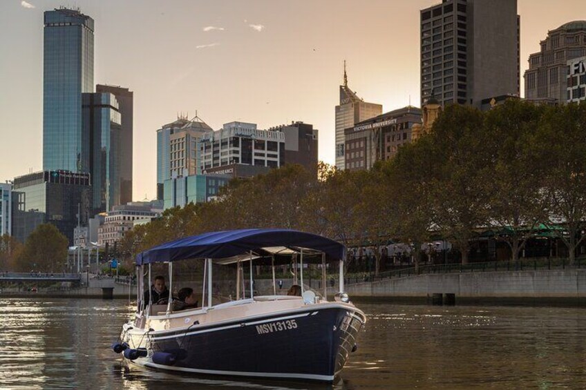 Private Crown Flames Cruise in the Yarra River