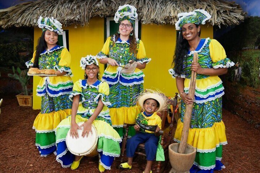 Photoshoot Activity with Traditional Curacao Attire