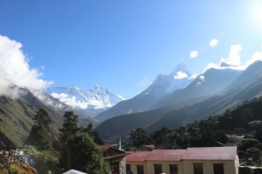 Beautiful view from Tengboche