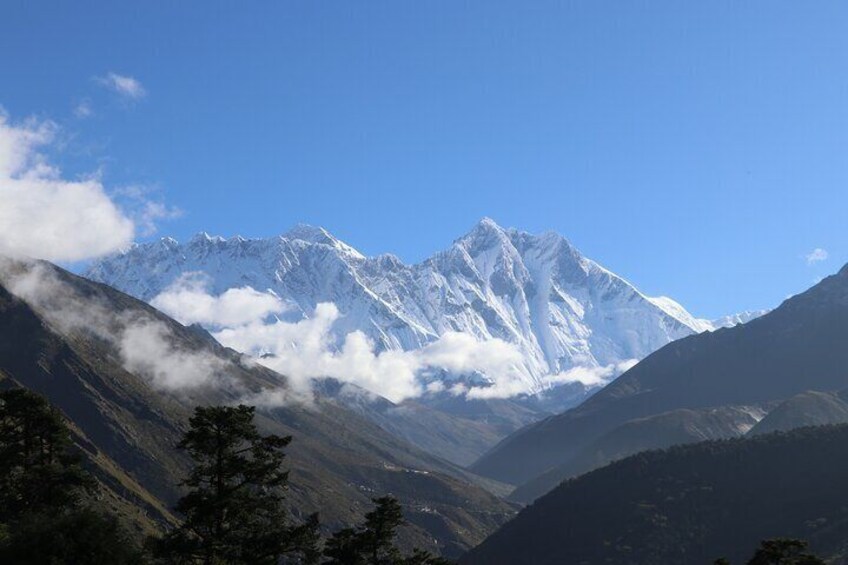 Distance View of Mt. Everest