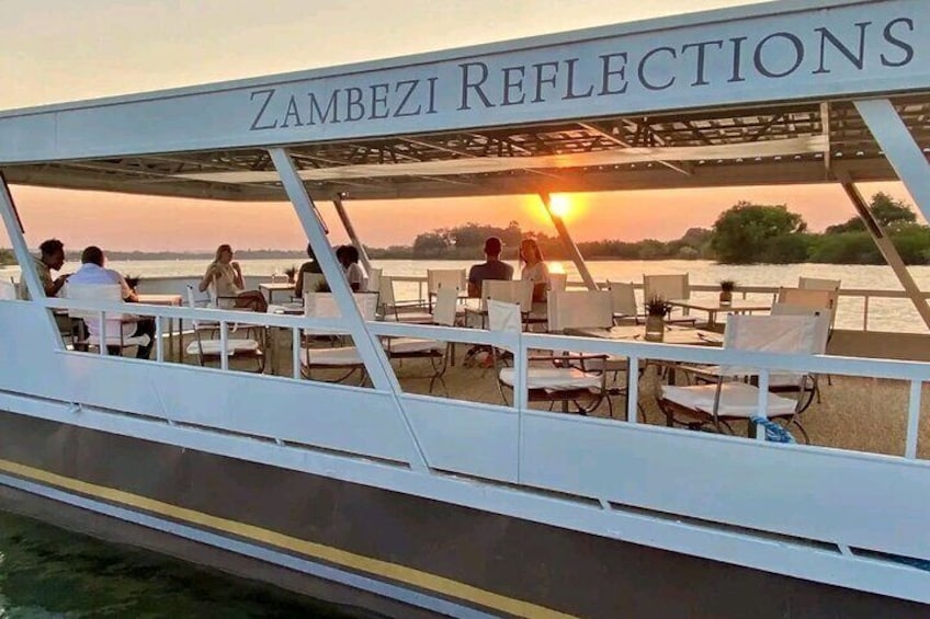 Sunset Boat Cruise in Victoria Falls