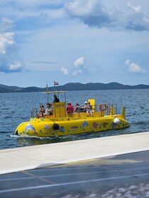 Zadar: Yellow Semi-Submarine Underwater Exploration Tour