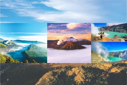 Von Yogyakarta aus: Bromo & Ijen 3-Tages-Tour mit Bali Drop-off