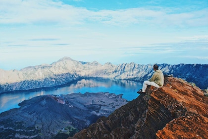 Monte Rinjani: caminata de 3 días a la cumbre, el lago y las aguas termales