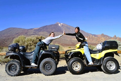 Quad Tour Volcano Teide by Day in Teide National Park