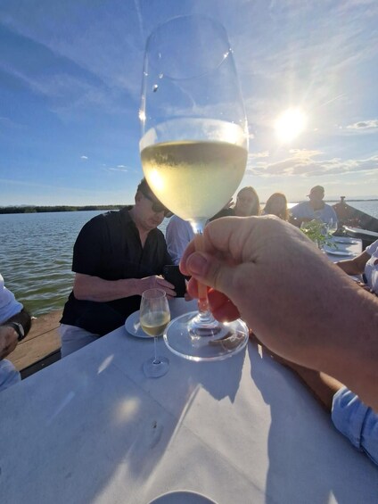 Picture 7 for Activity Valencia: Boat Ride with Valencian Wine Tasting & Tapas