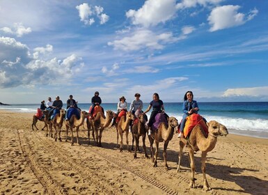 From Tangier: Cap Spartel and Hercules Cave with Camel Ride