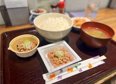 Natto experience and shrine tours to get to know people