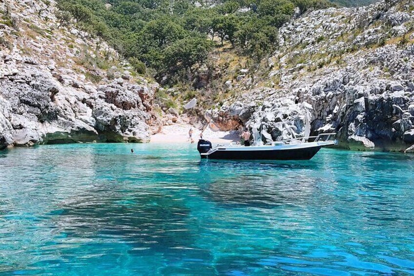 Private speedboat