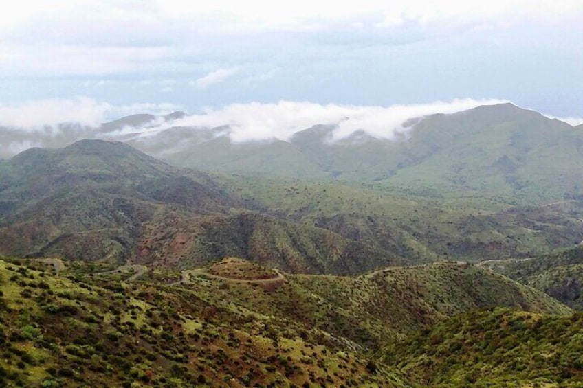 Panoramic Mountain Vistas - North View