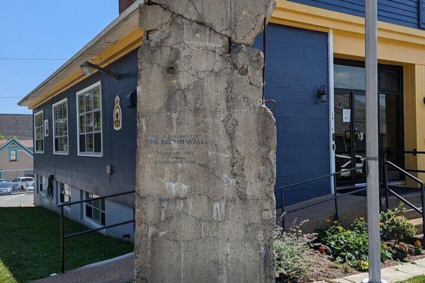 Berlin Wall in Lunenburg, NS
