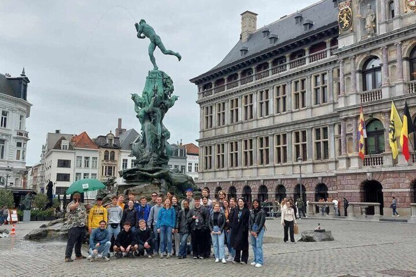 Historical Walking Tour in Antwerp Old City