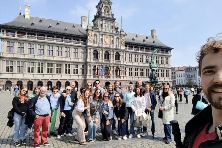 Historical Walking Tour in Antwerp Old City