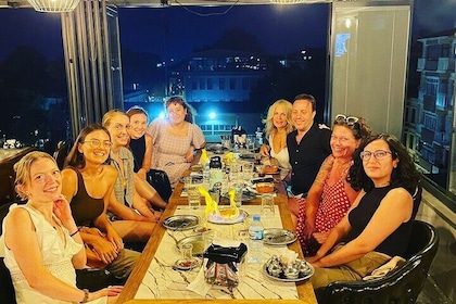 Istanbul Rooftop Experience and Turkish Food Night Tour